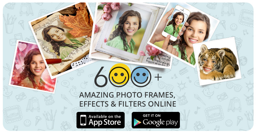 Funny photo frames, online photo effects, filters amp; collages